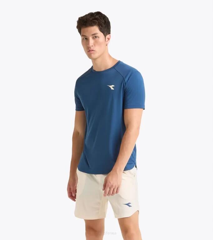 Koszulka tenisowa Diadora SS T-shirt Tennis niebieska XXL 5/5