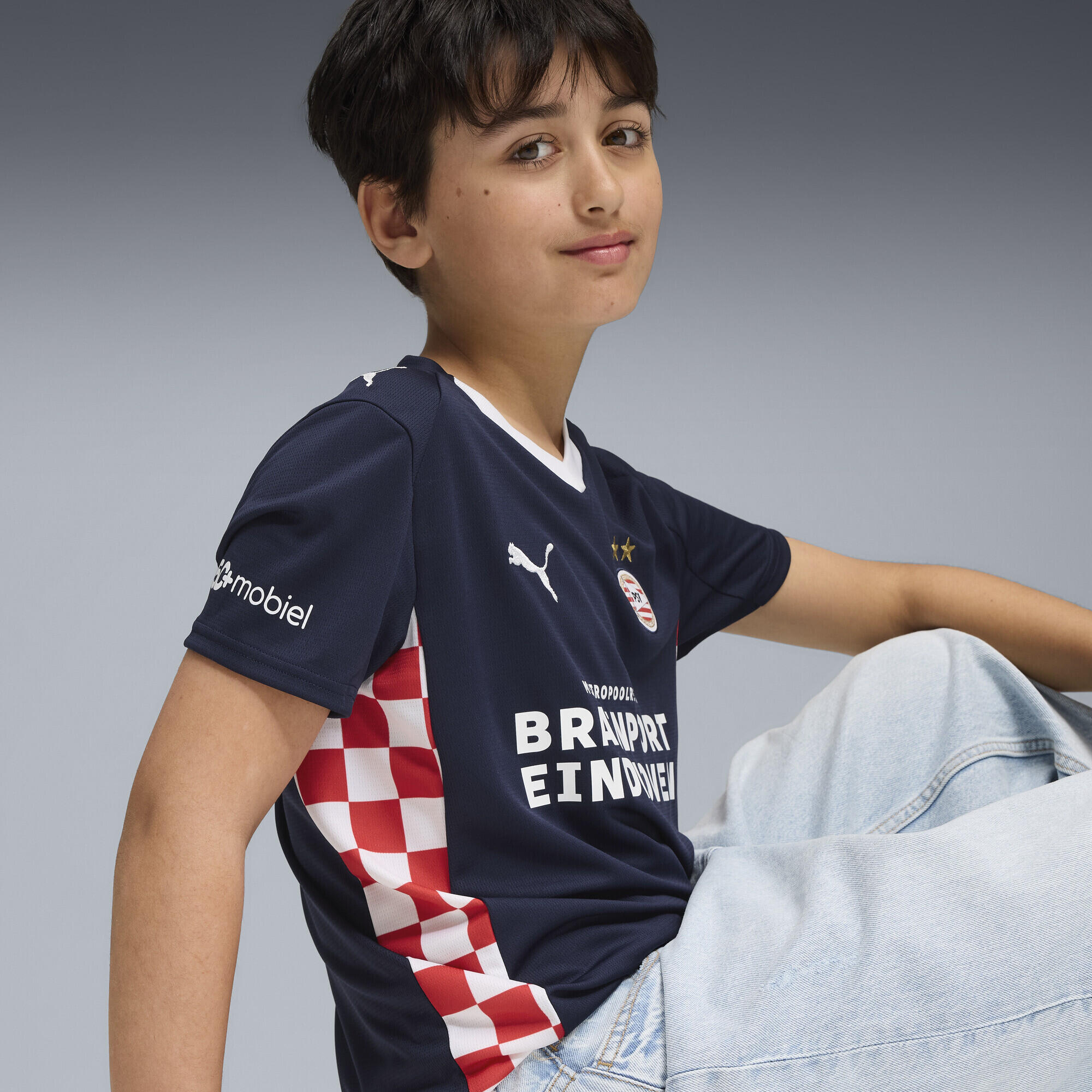 Maillot Away 25/26 PSV Eindhoven Enfant et Adolescent PUMA 3/6