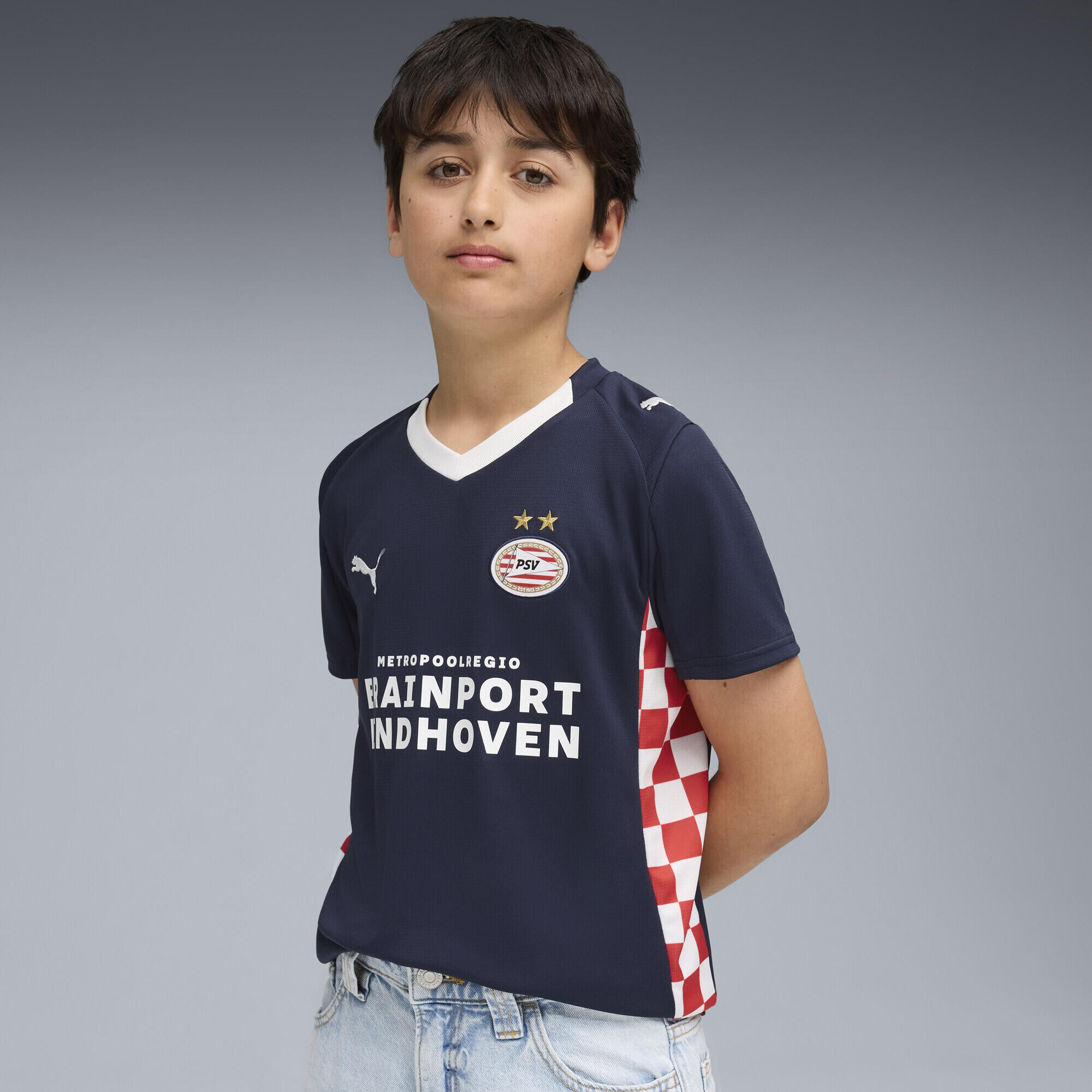 Maillot Away 25/26 PSV Eindhoven Enfant et Adolescent PUMA 2/6