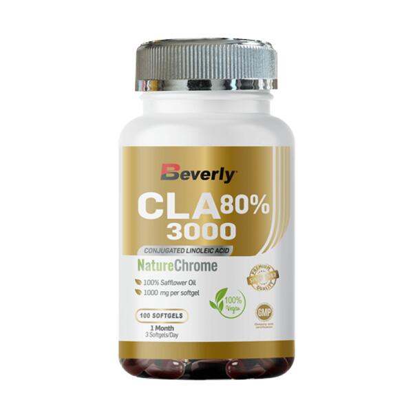 CLA 80% 3000 - 100 capsule molli Beverly Nutrition BEVERLY | Decathlon