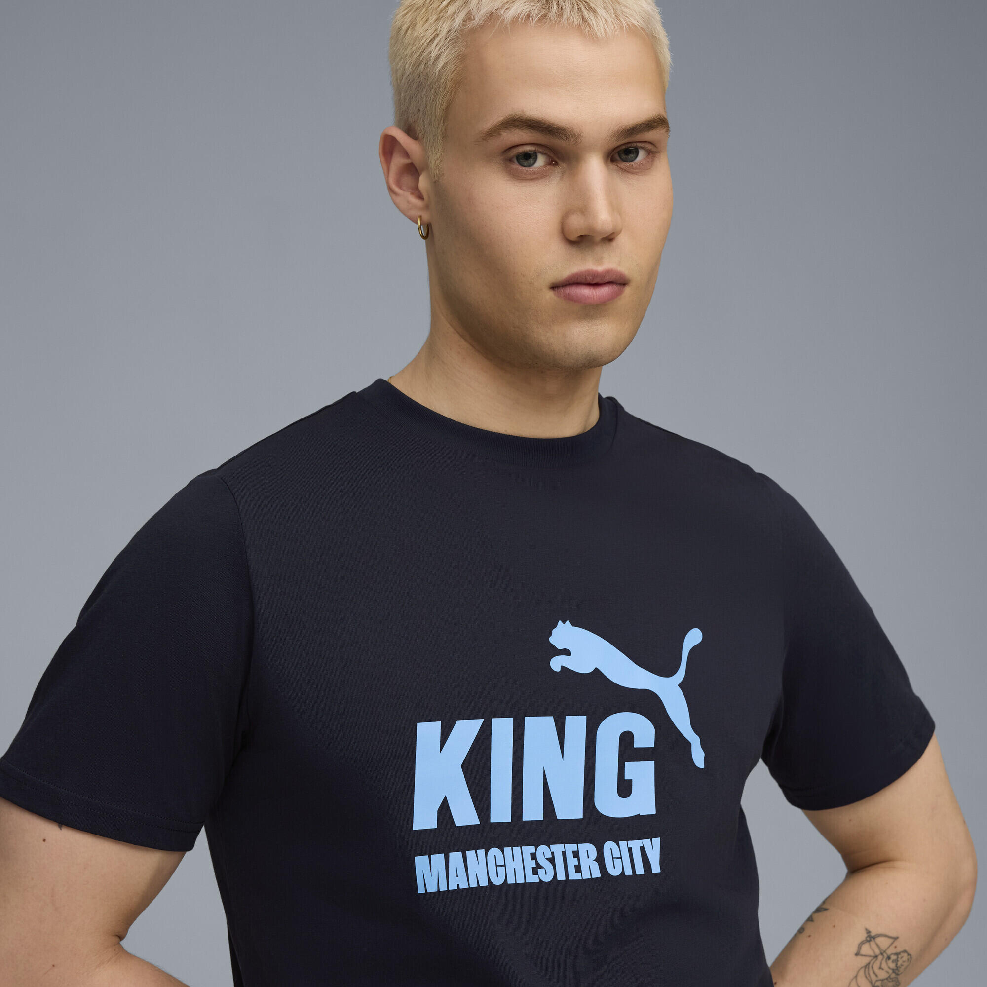 T-shirt à logo KING Manchester City Homme PUMA 3/6