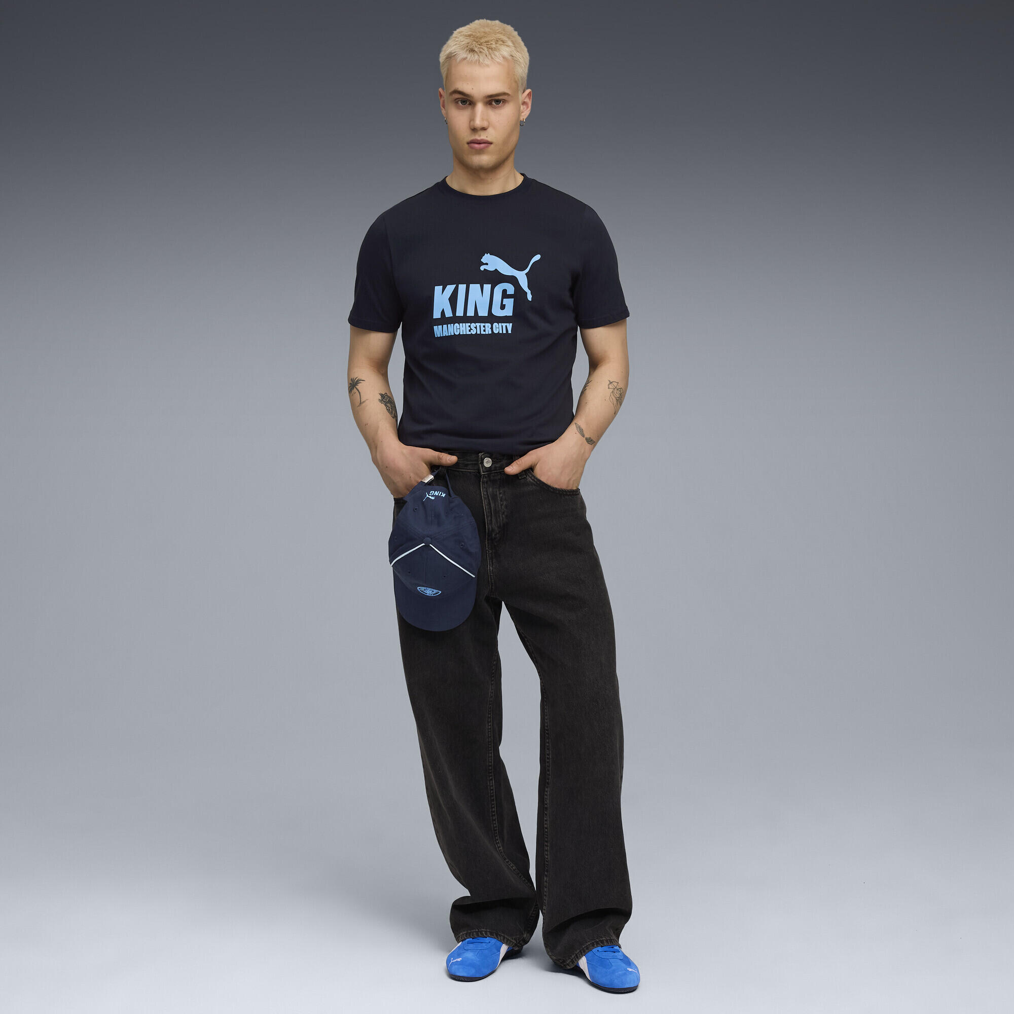T-shirt à logo KING Manchester City Homme PUMA 4/6