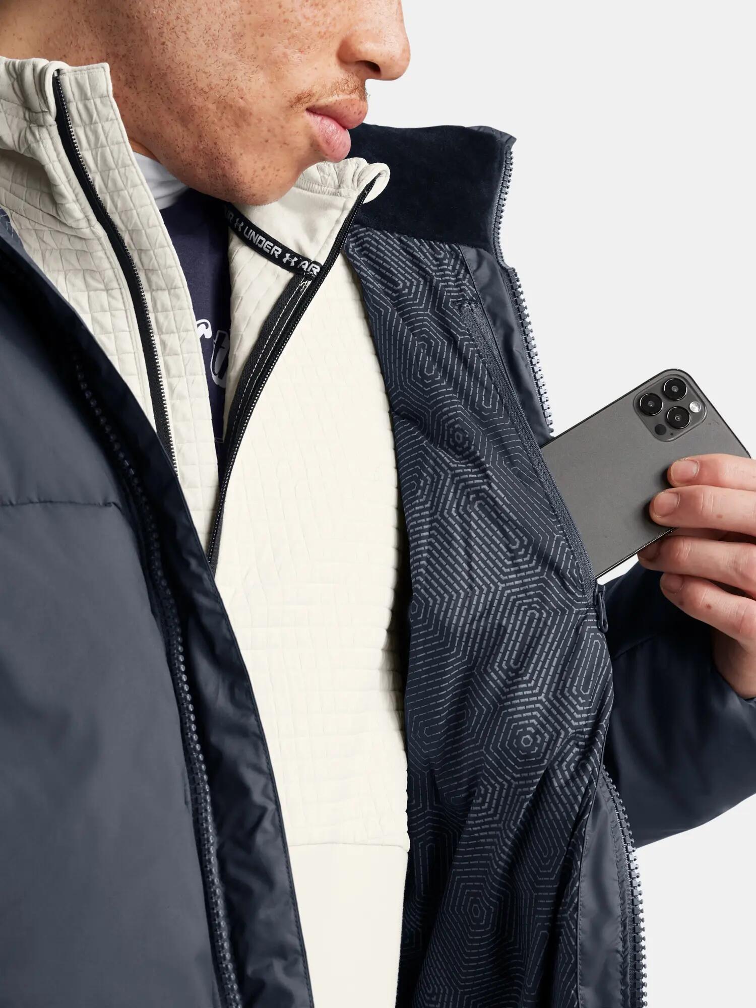 Férfi Under Armour LIMITLESS DOWN PUFFER JACKET kabát 5/6