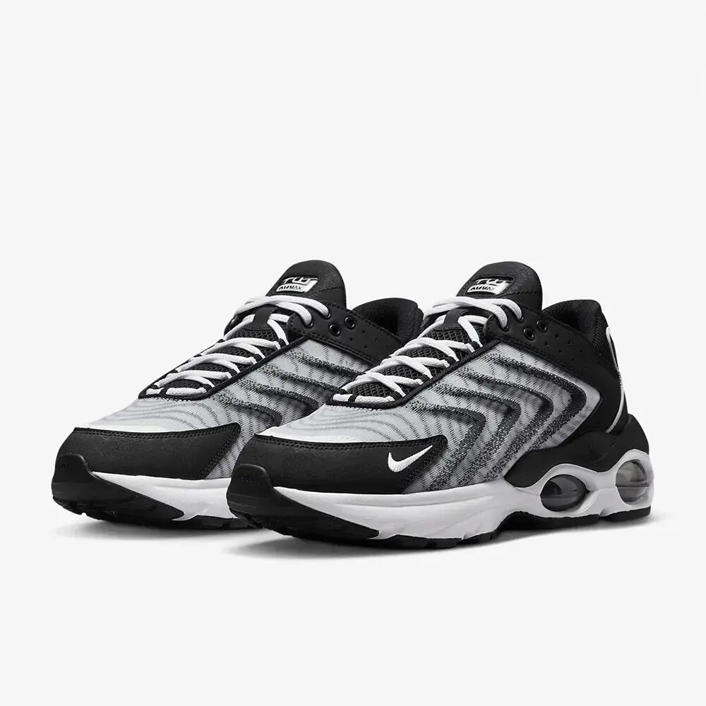 Men - Running - Shoes - Cushioned, Visible Air - Air Max TW - Black/White