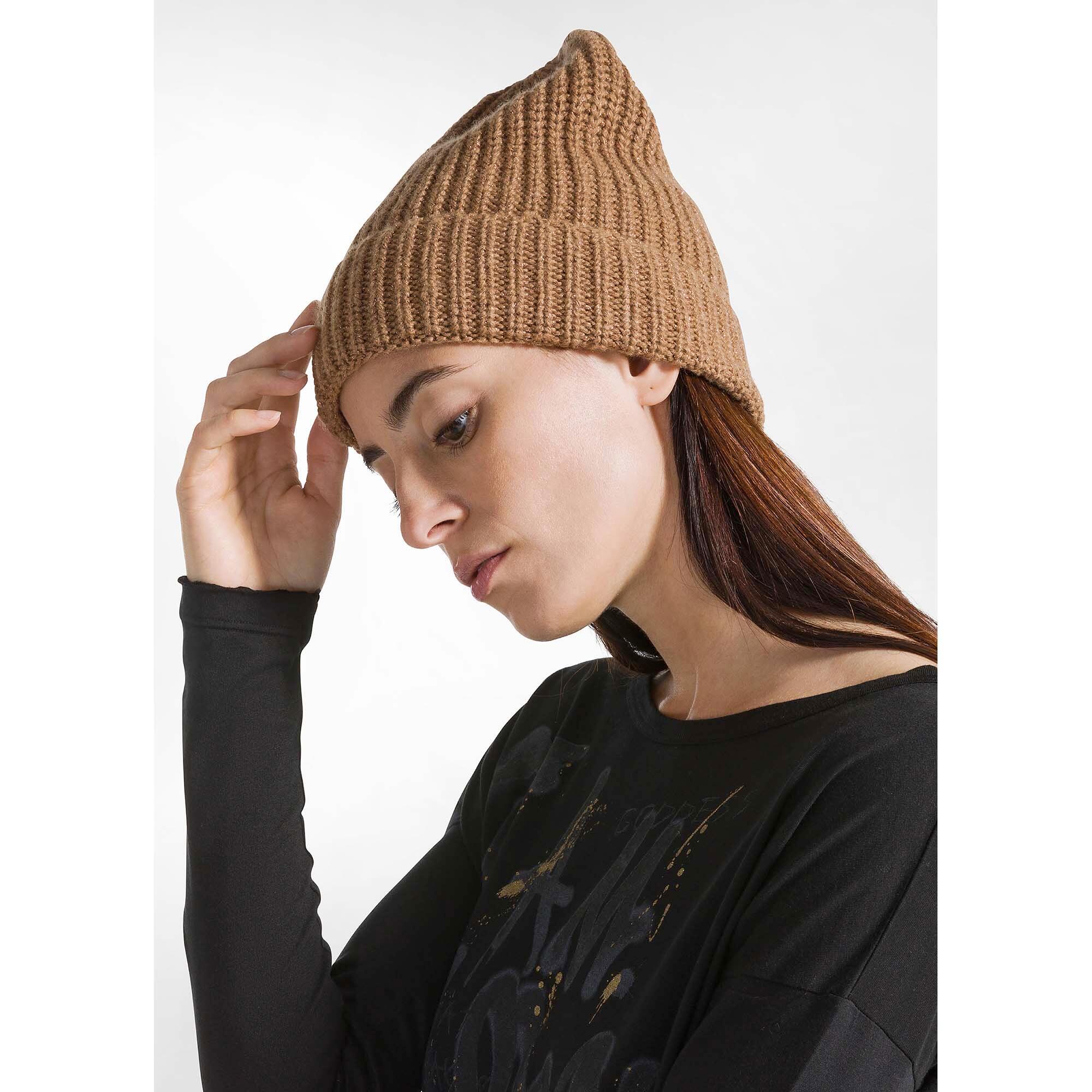 Gorro Deha De Mezcla De Lana Con Lúrex Mujer 2/4