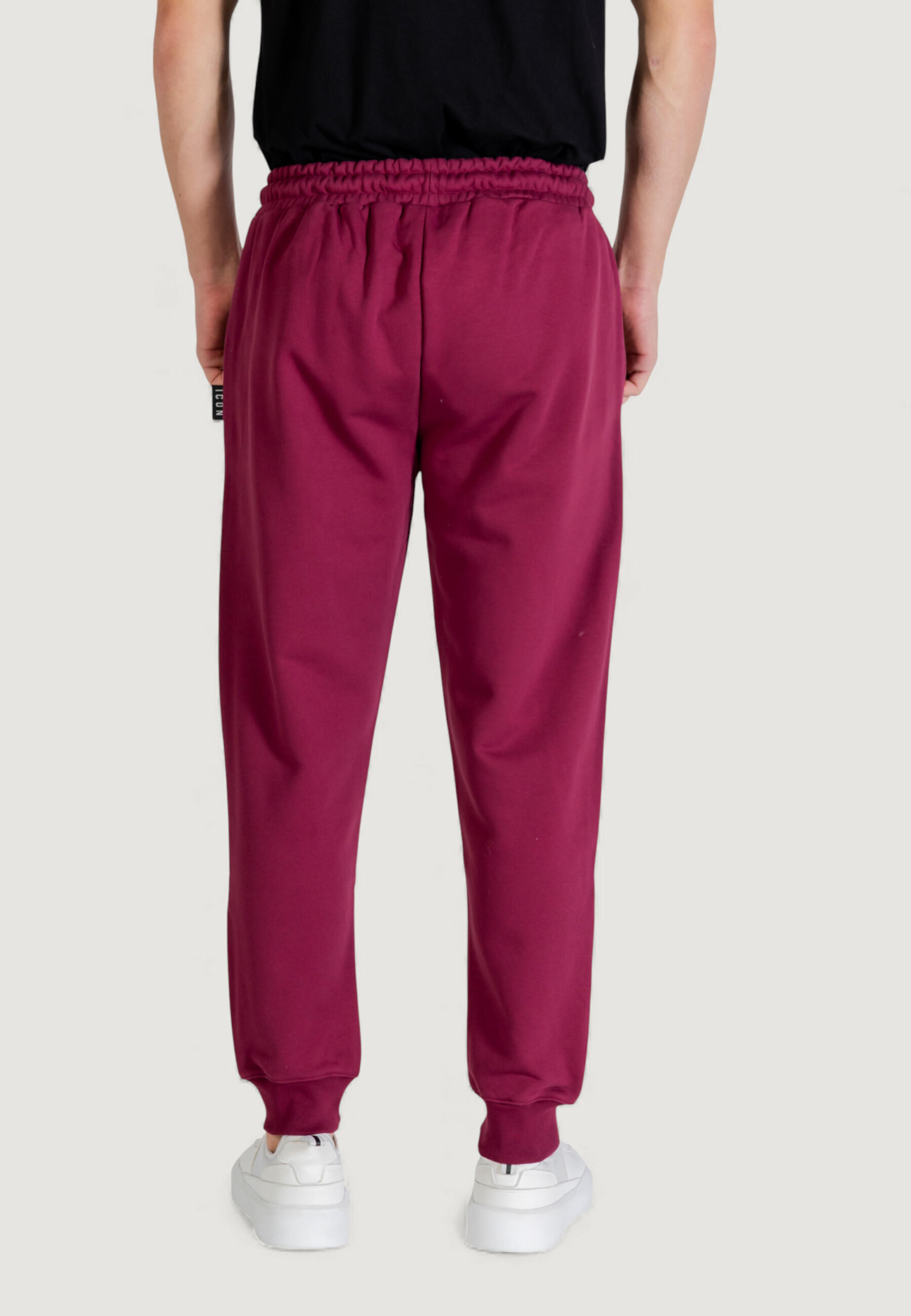 pantalon  HOMME bordeaux 4/5