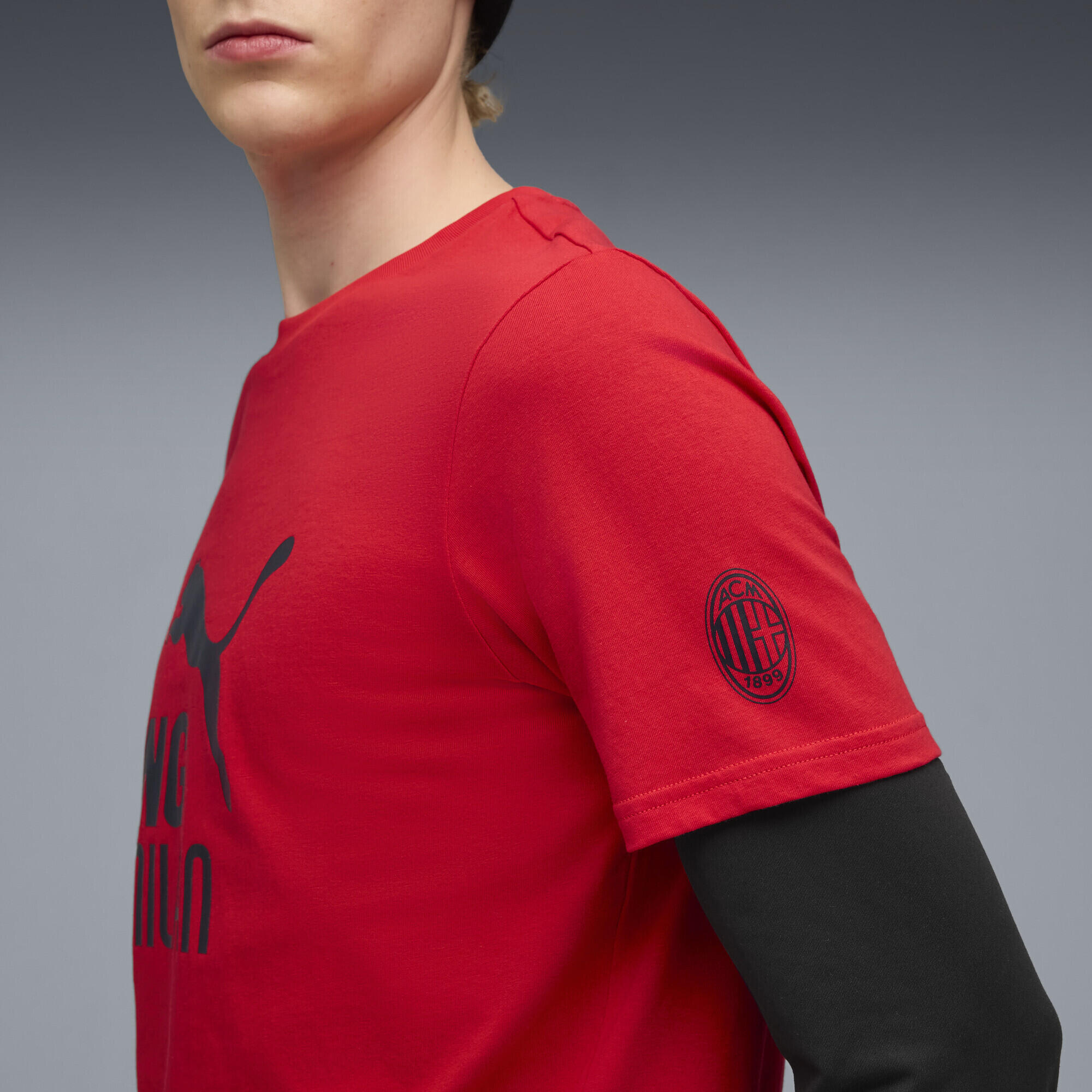 T-shirt à logo KING AC Milan Homme PUMA 3/6