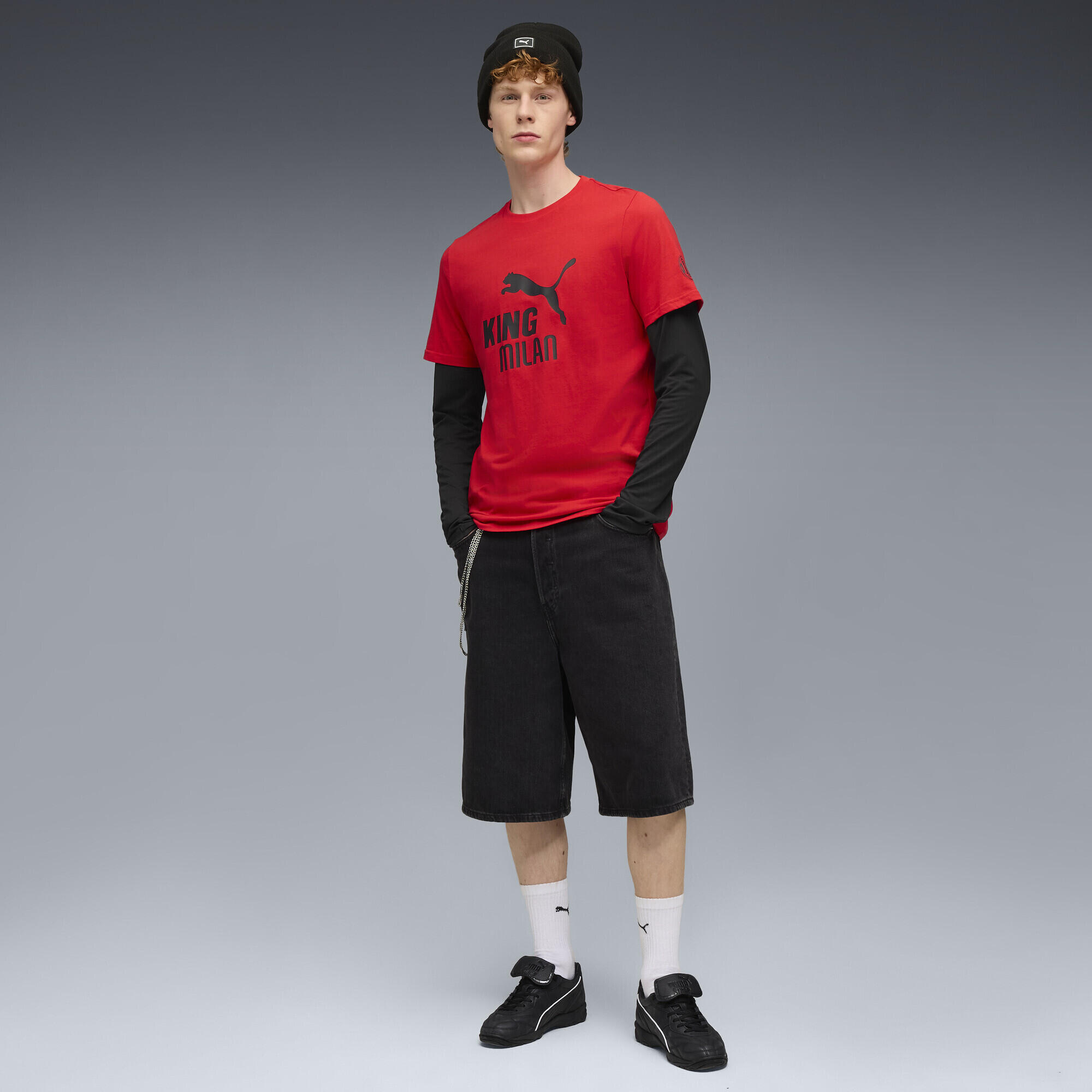T-shirt à logo KING AC Milan Homme PUMA 4/6