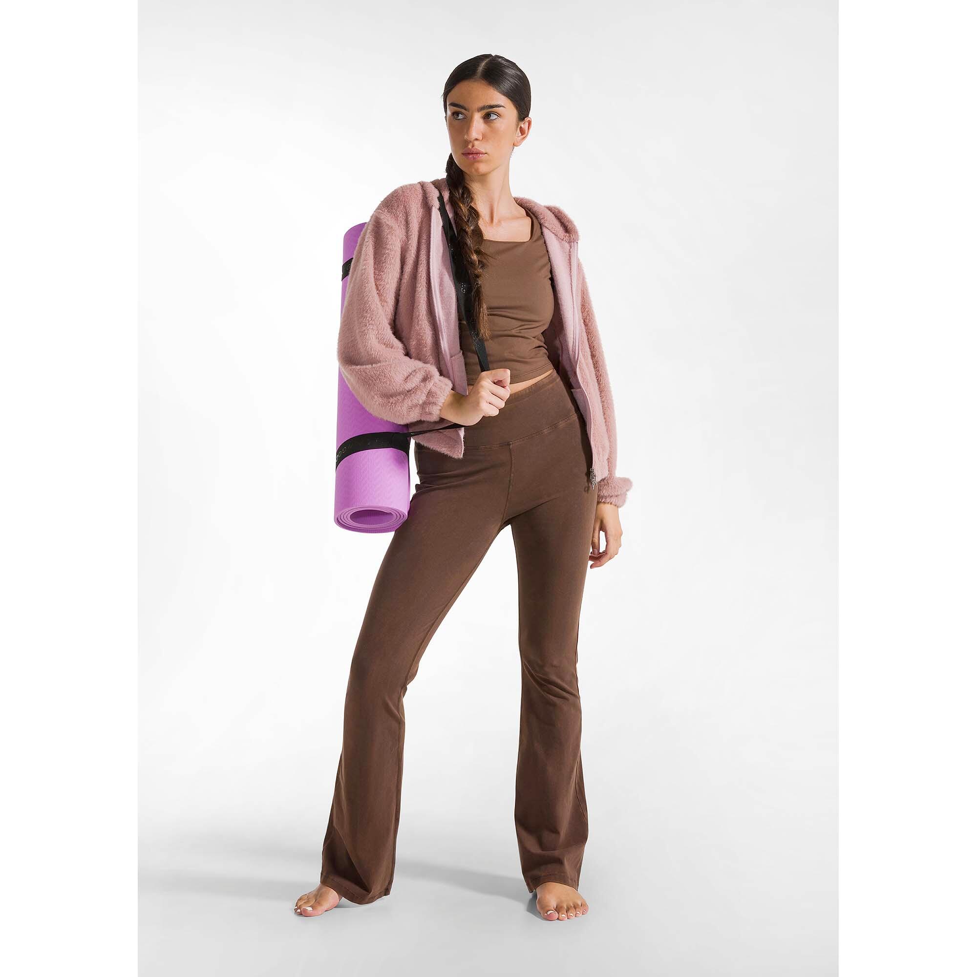 Pantalones Deha Pantalones Ajustados Acampanados Marmolados Mujer 2/5