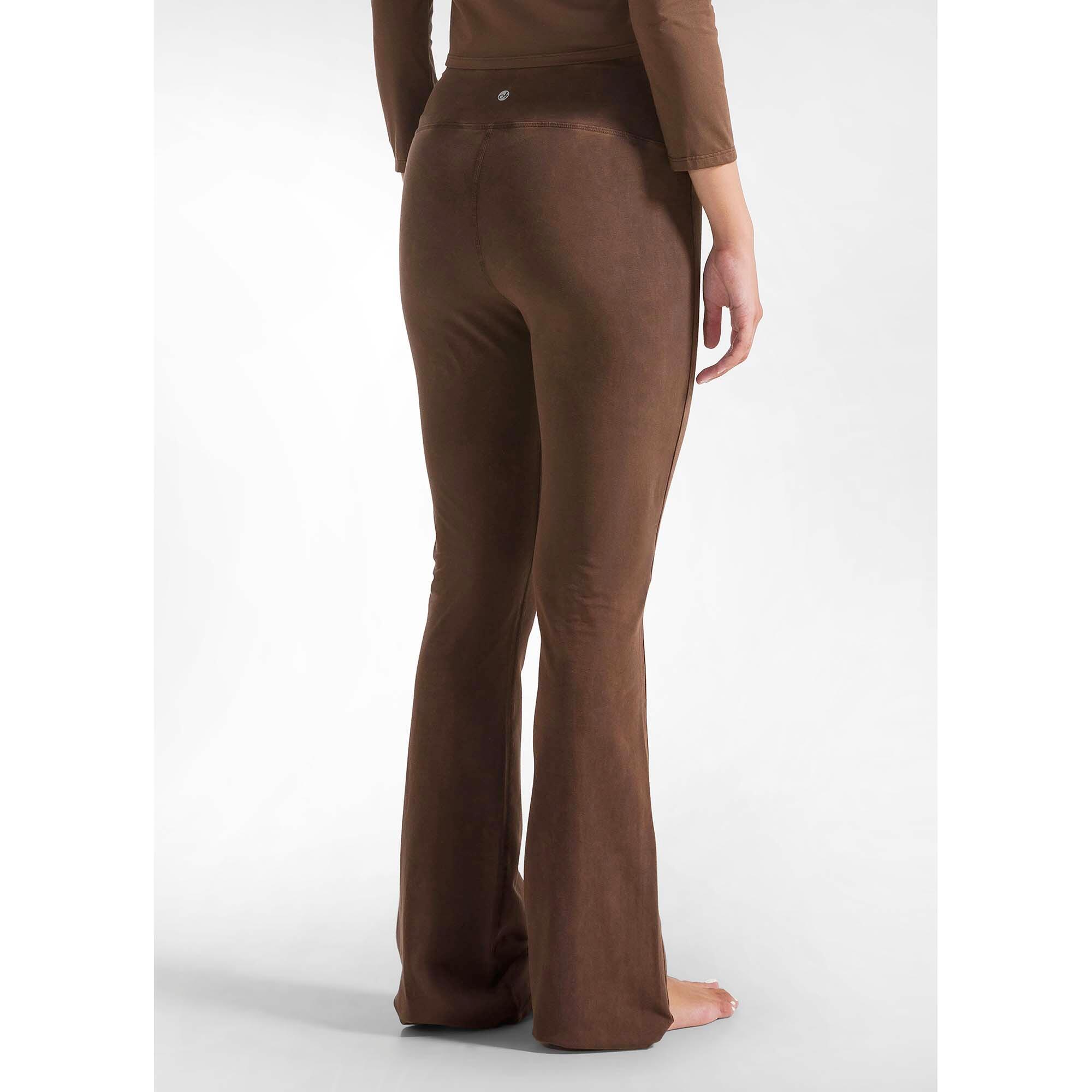 Pantalones Deha Pantalones Ajustados Acampanados Marmolados Mujer 4/5
