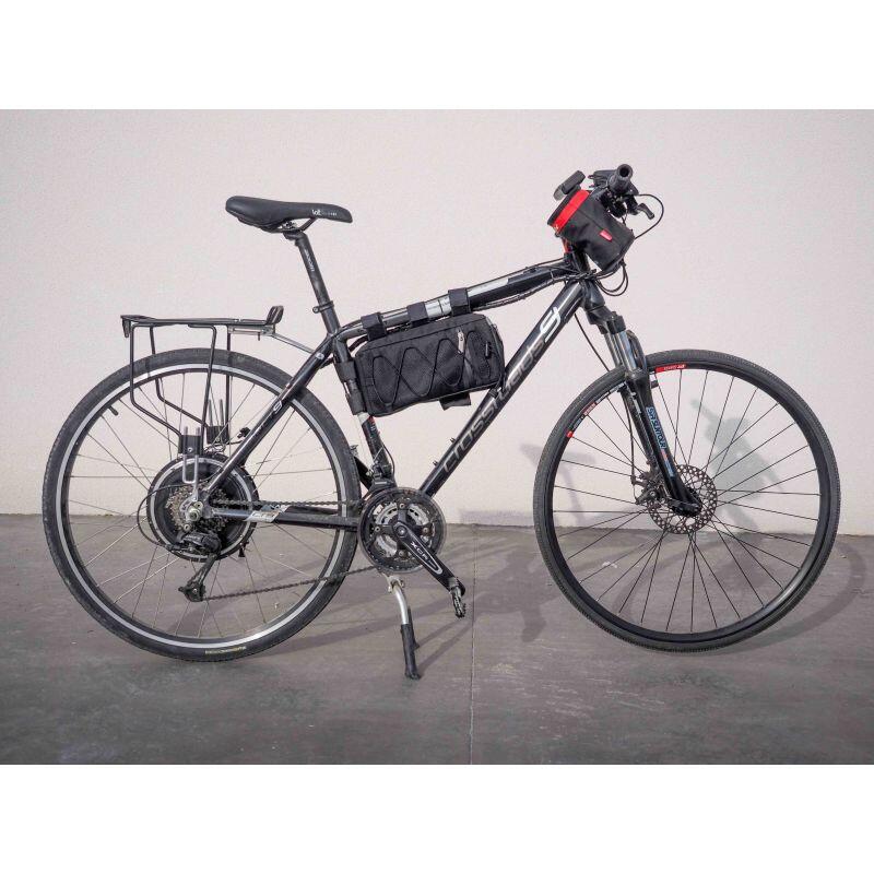 Sacoche de cadre rectangulaire 3.3L pour batterie de vélo électrique 17Ah / 21Ah 4/4
