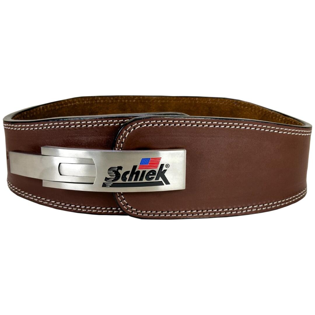100% Leder-Kontur-Hebelgürtel mit Edelstahlschnalle Modell L7020 2/6
