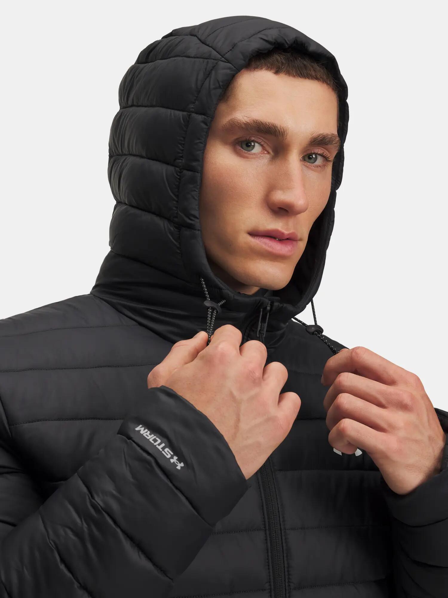 Férfi kabát Under Armour UA Sportswear Ins Jkt-BLK 3/5