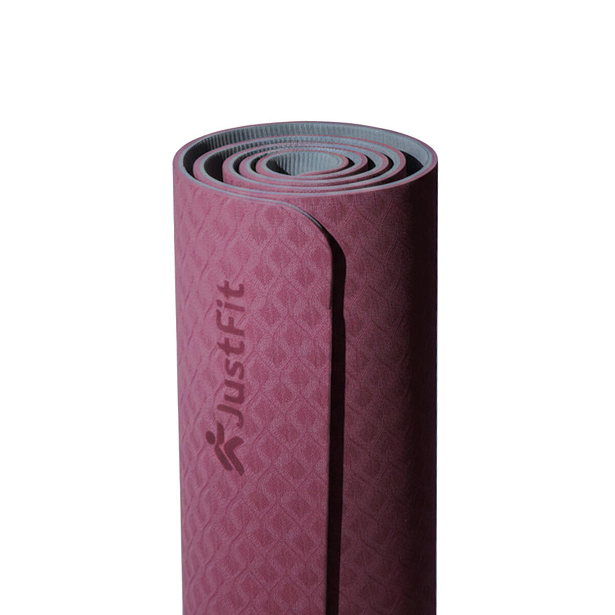 Tapis antidérapant yoga fitness 180x60x0.8cm JustFit 3/5
