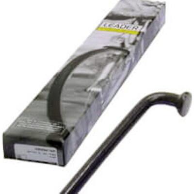 Sapim raggio 14-266 acciaio inox con nipplo nero 1 pezzo.