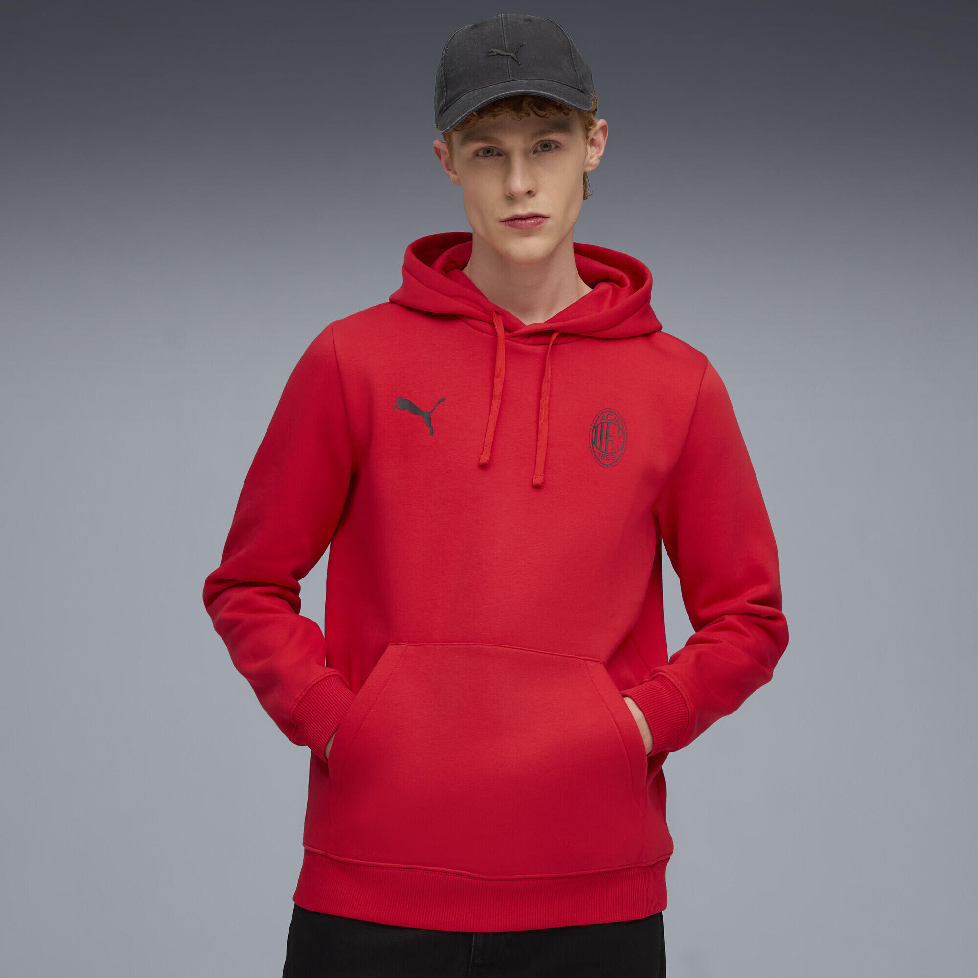 AC Milan FtblEssentials Hoodie Herren PUMA 2/6