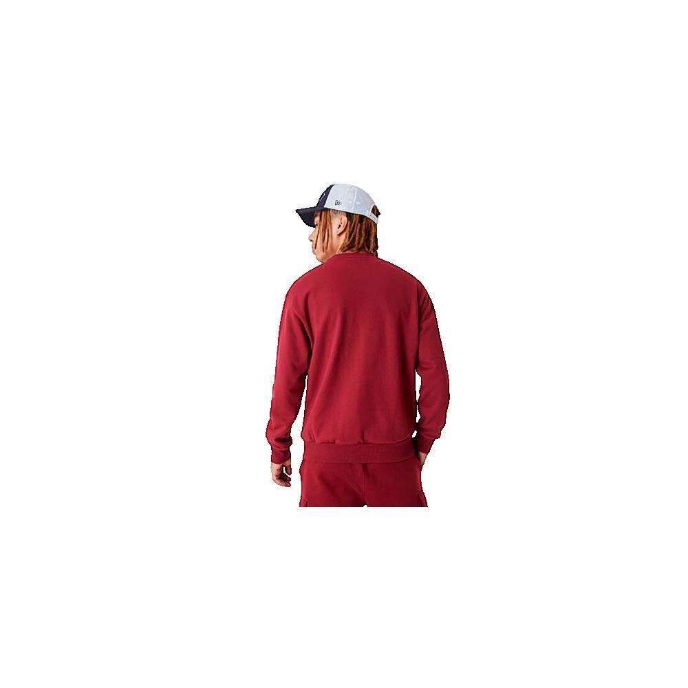 Felpa New Era Bordeaux con Logo NY 2/3