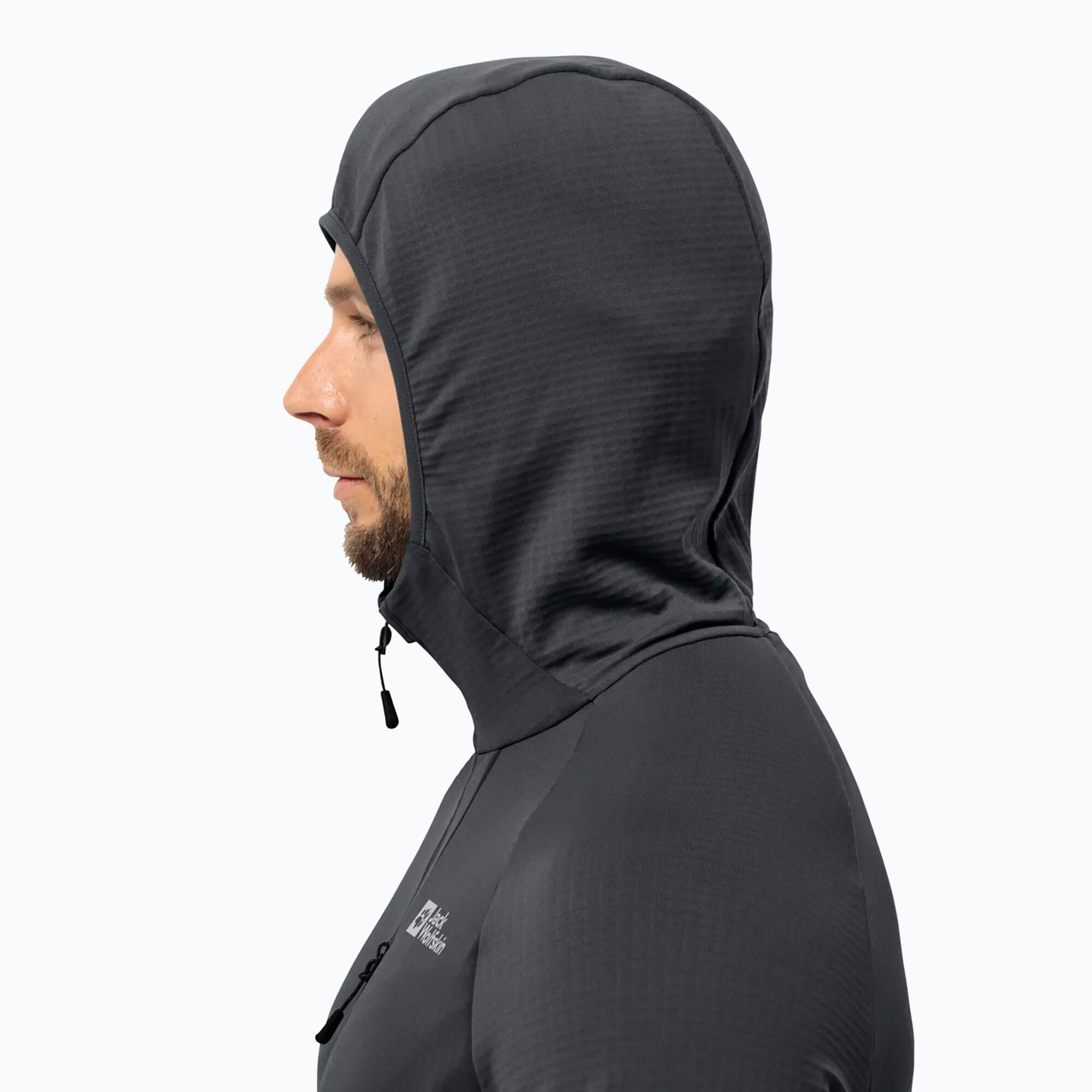 Veste polaire homme Jack Wolfskin Kolbenberg à capuche zippée 3/5