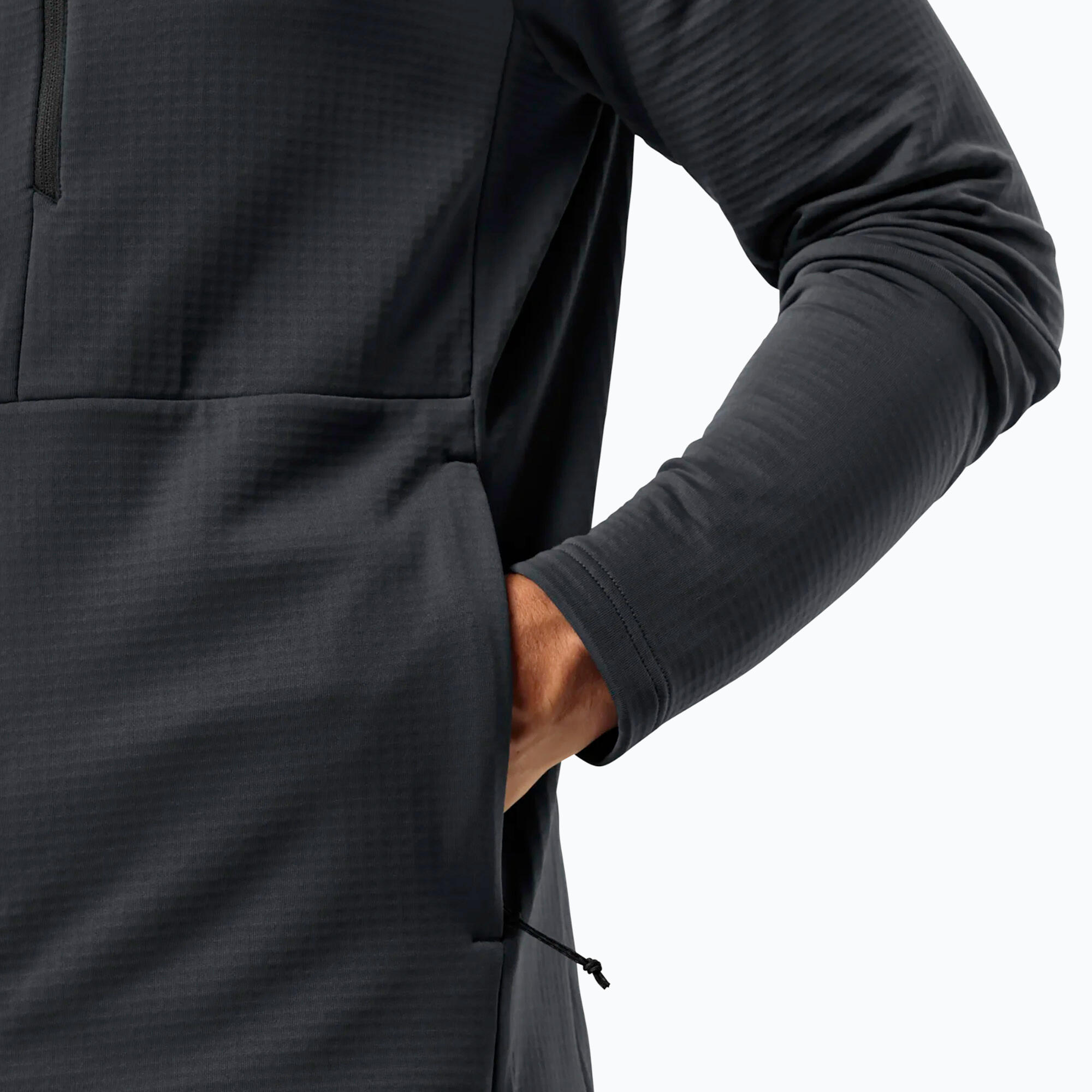 Veste polaire homme Jack Wolfskin Kolbenberg à capuche zippée 5/5
