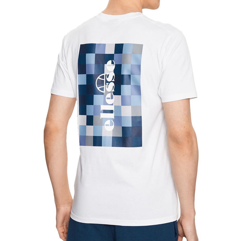 T-shirt Blanc/Bleu Homme Ellesse Chello 2/2