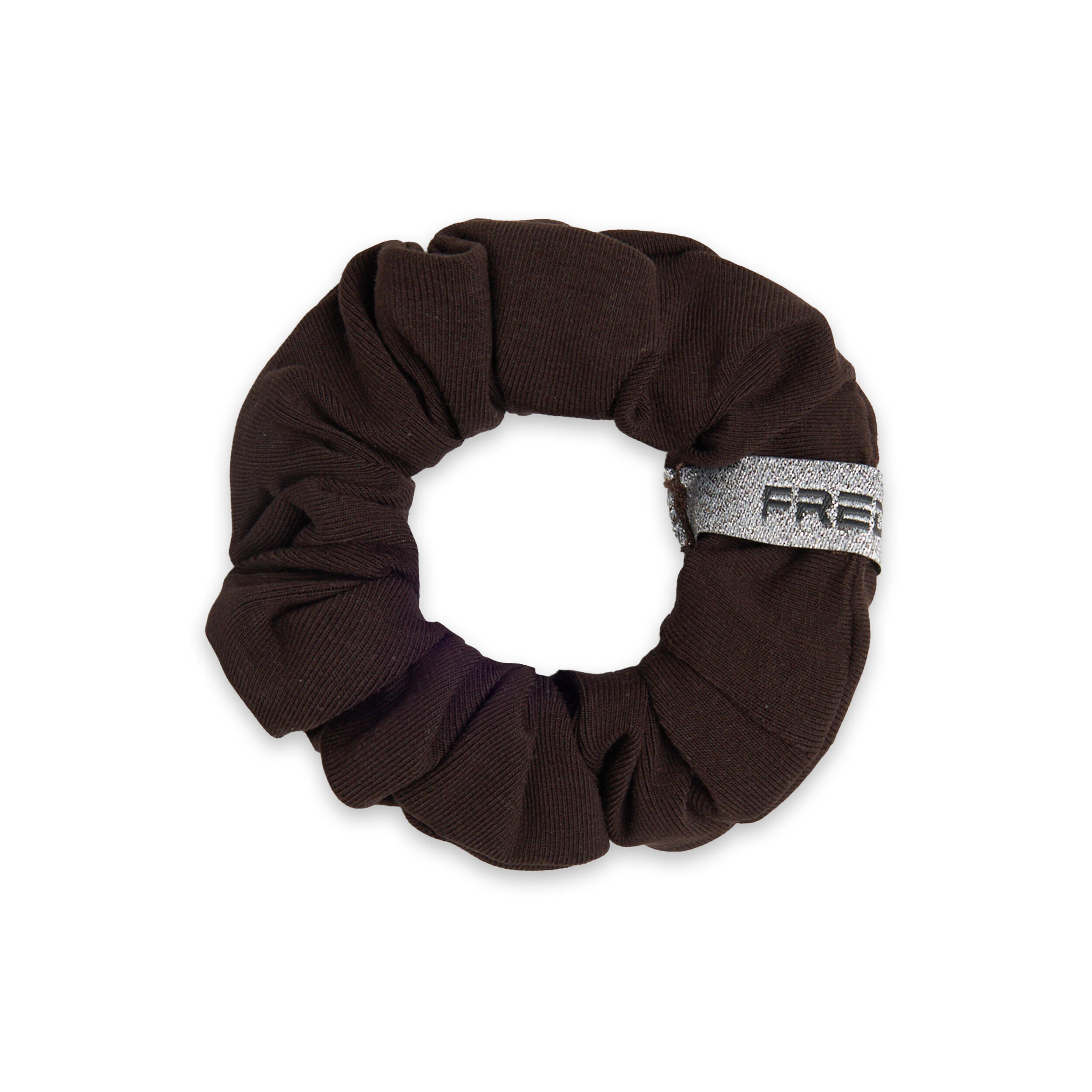 Freddy - Élastique À Cheveux En Coton Avec Logo Freddy - Chouchou - Marron - Taille Unique - Decathlon