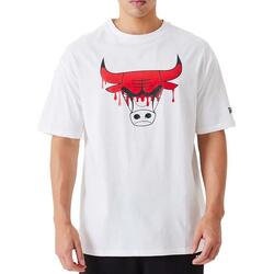 T-shirt Blanc/Rouge Homme New Era Chibul - M