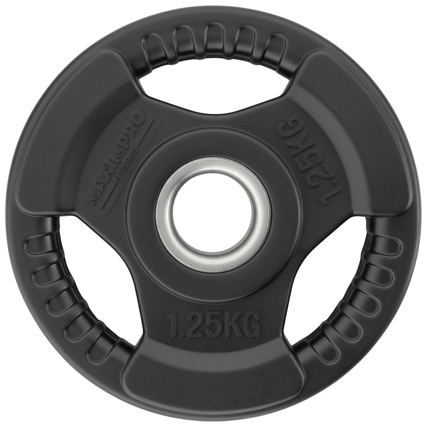 Set 2 Discos Caucho Maximpro Masos C/Agarre 1'25kg 4/4