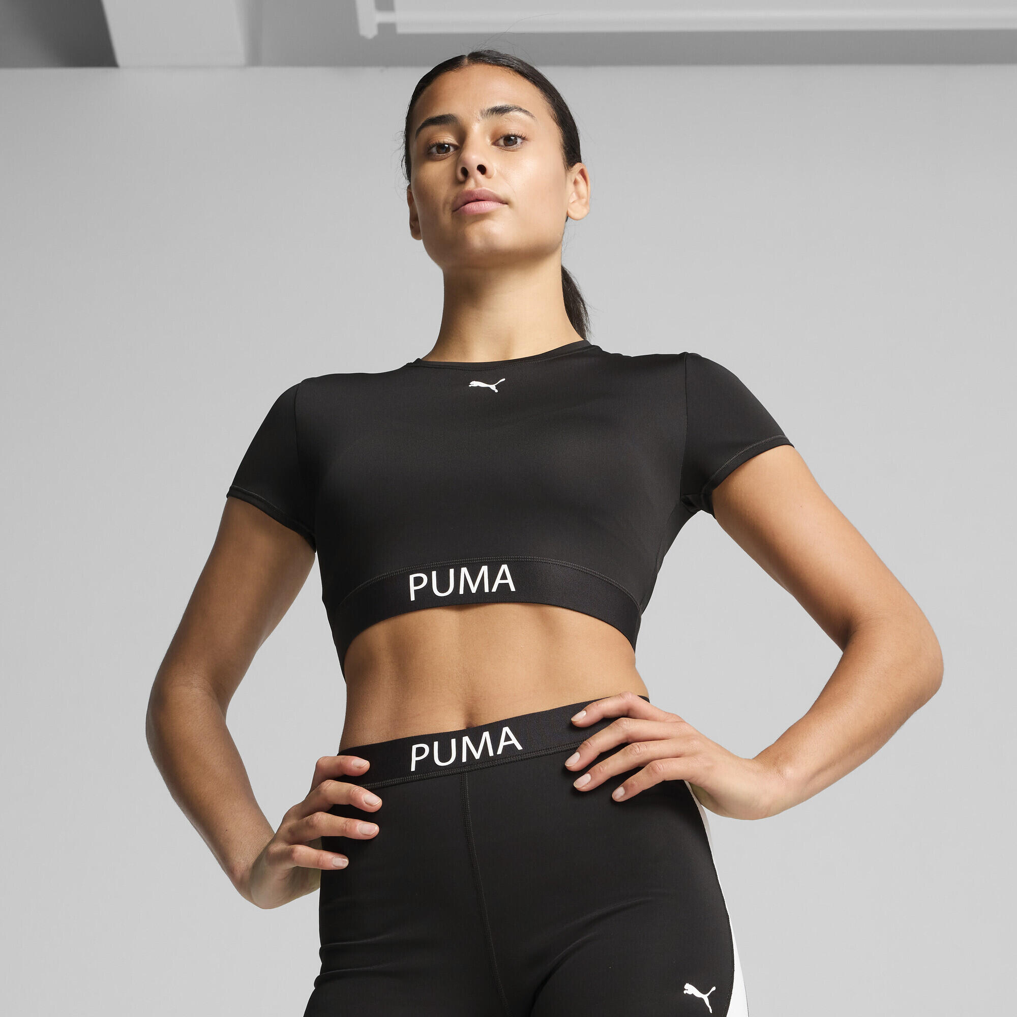 T-shirt cropped PUMA STRONG da donna PUMA 2/5