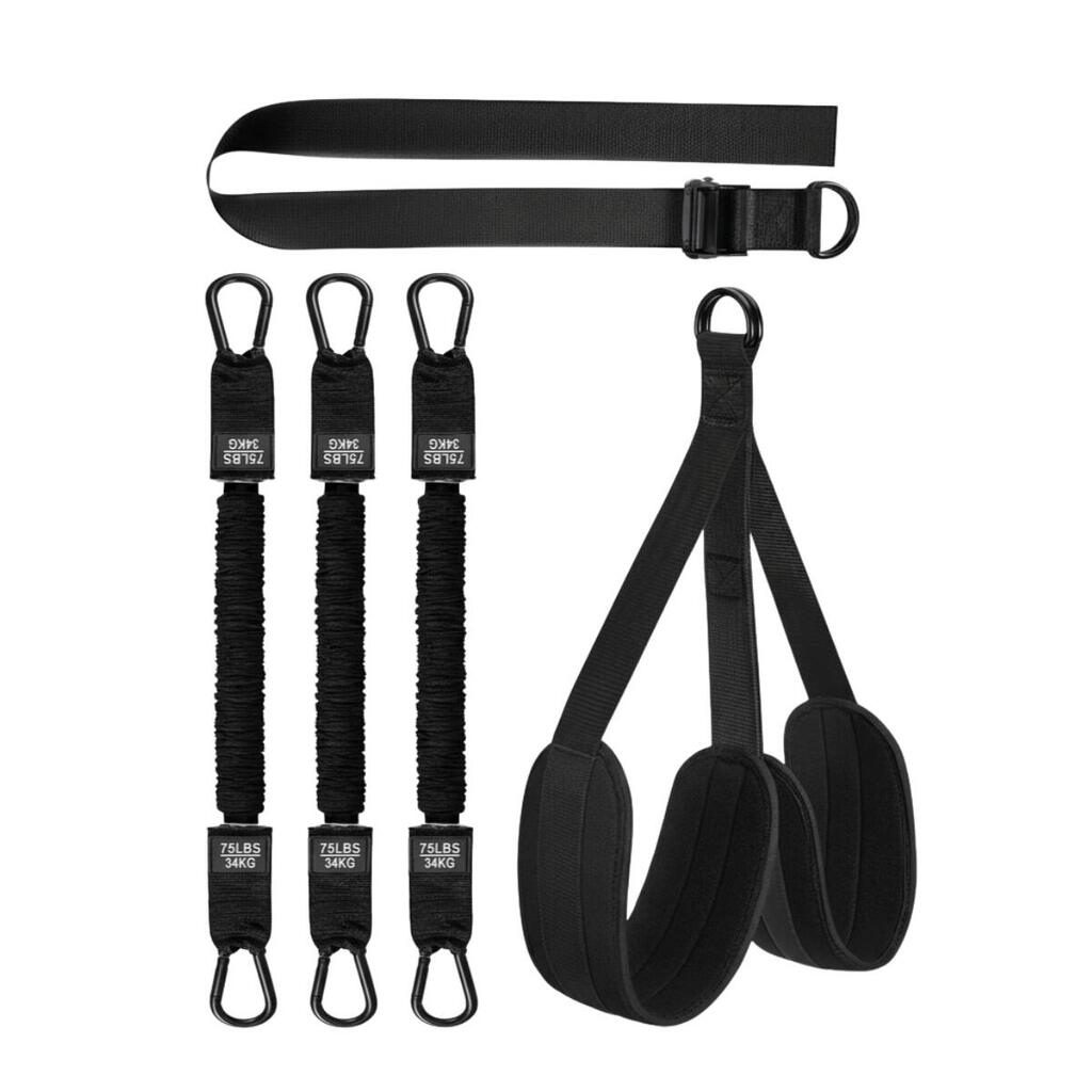 Adjustable elastic for GladiatorFit pull-up assistance