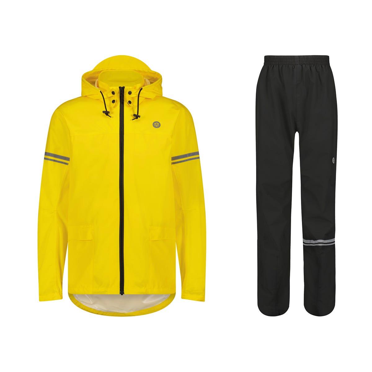 Original Tuta da pioggia Essential Black/Yellow 2/7