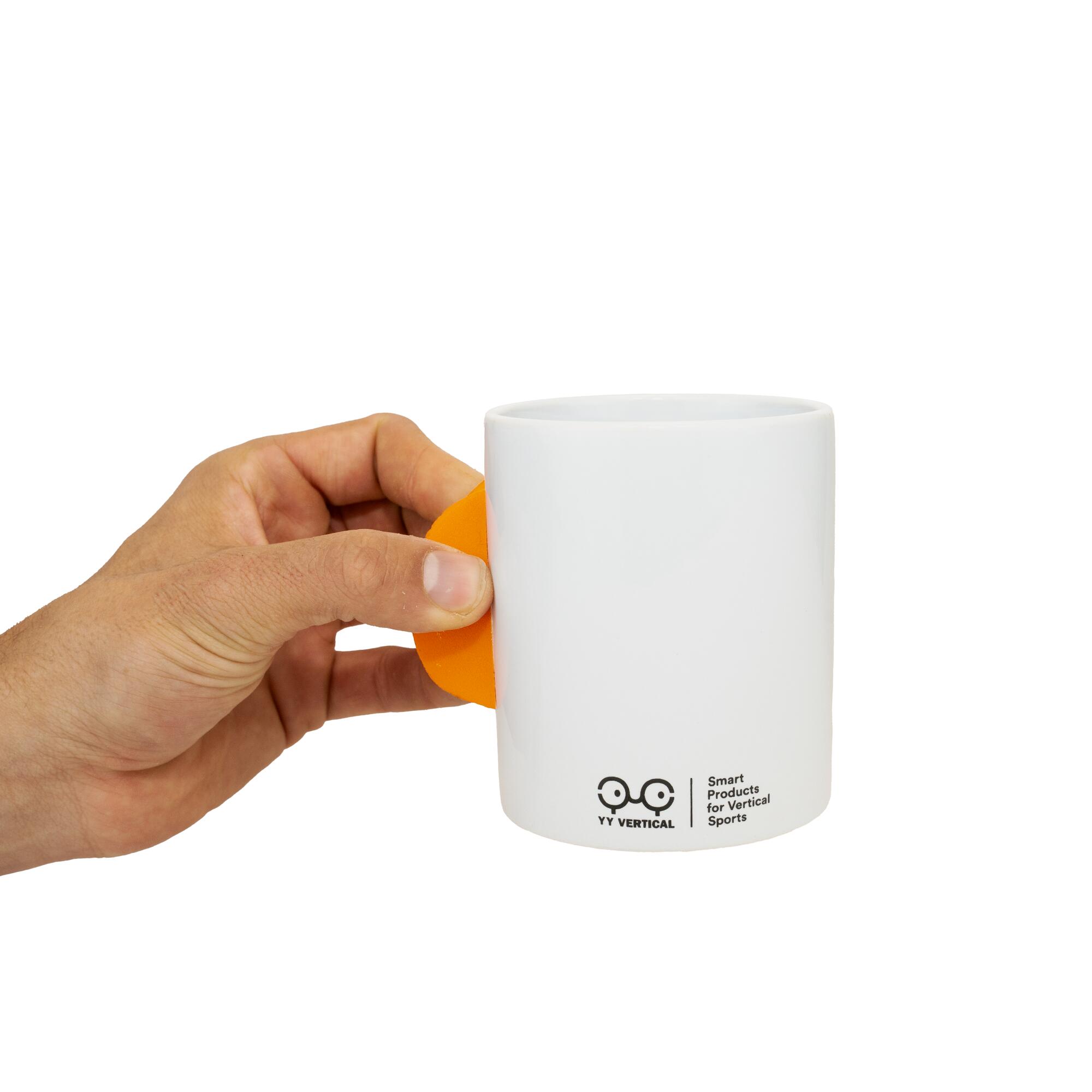Climbing Mug – Tasse avec prise d’escalade – Orange Edition 2/7