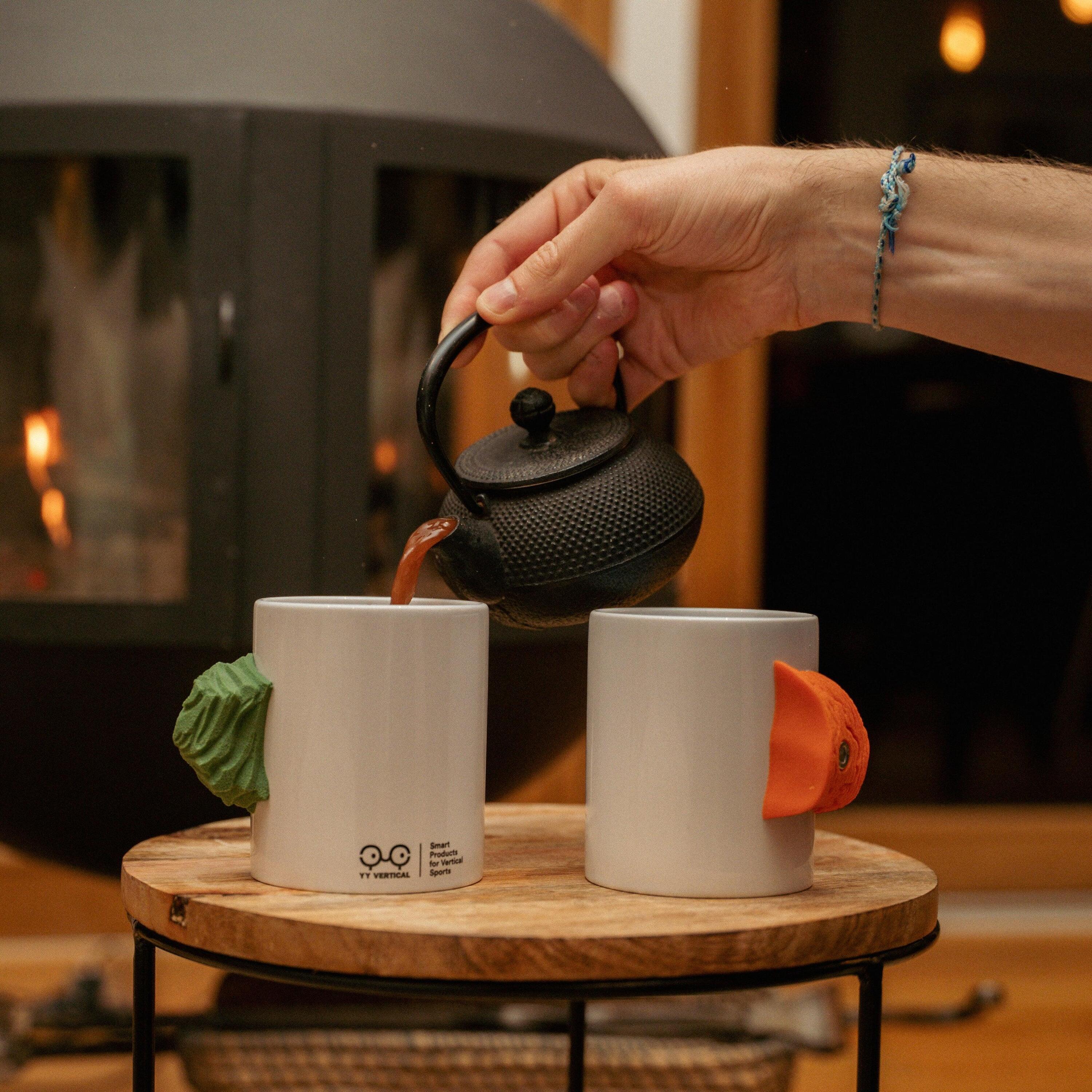 Climbing Mug – Tasse avec prise d’escalade – Orange Edition 4/7