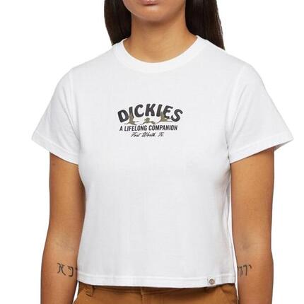 Camiseta Blanca Dickies Companion para Mujer