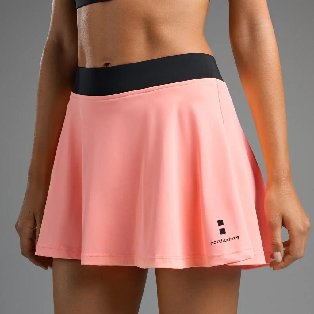 Women's Elegance Skort Tennis/Padel Coral