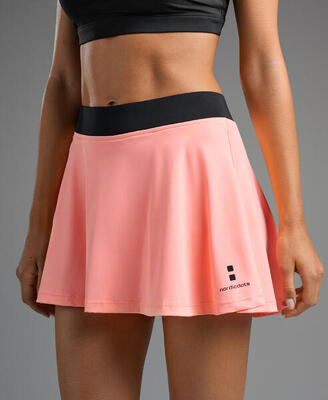 Damen Elegance Skort Tennis/Padel Koralle