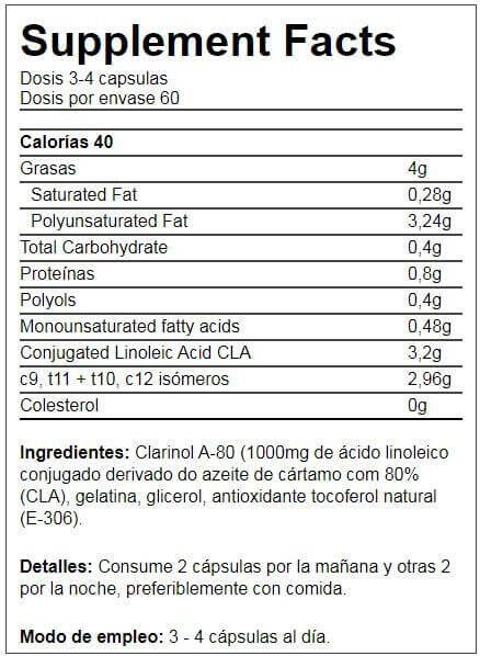 Pure CLA - 180 Softgels Quamtrax 2/3