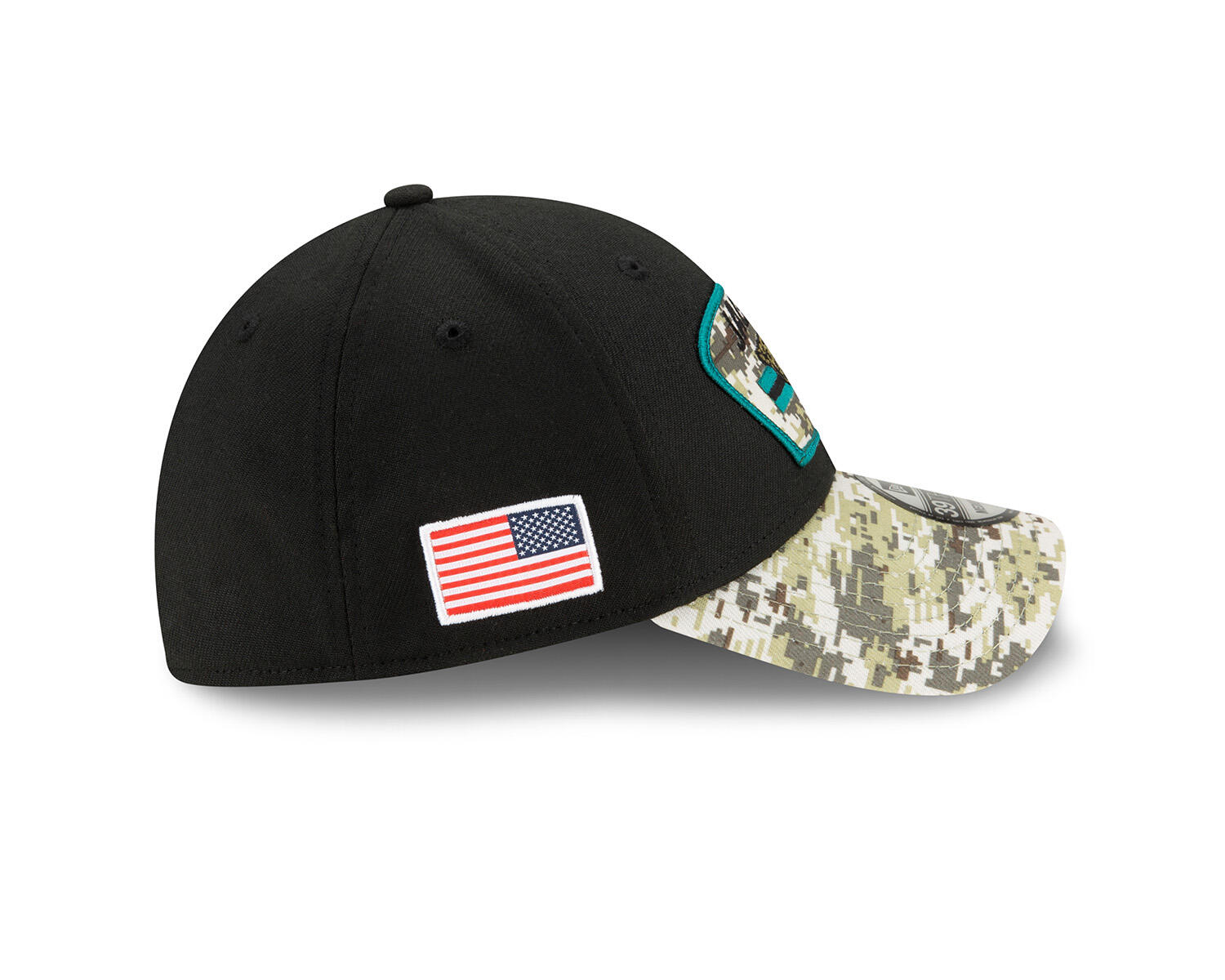 New Era 39THIRTY Cap Salute To Service 3930 Jacksonville Jaguars schwarz 6/7