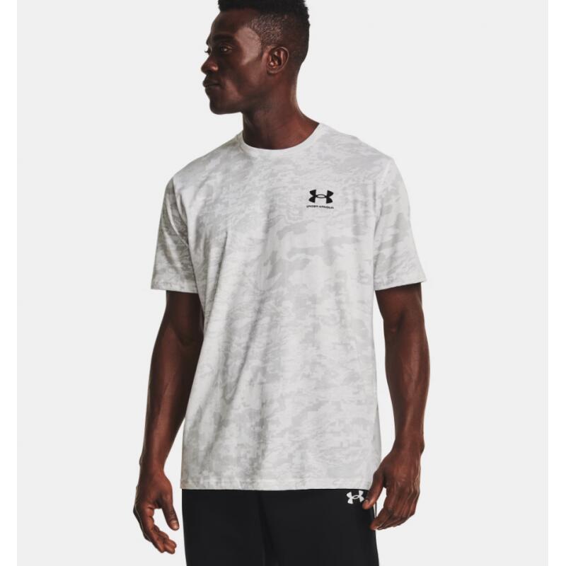 T-shirt Under Armour blanc confortable homme 1/7