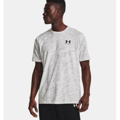 T-shirt under armour wit heren katoen