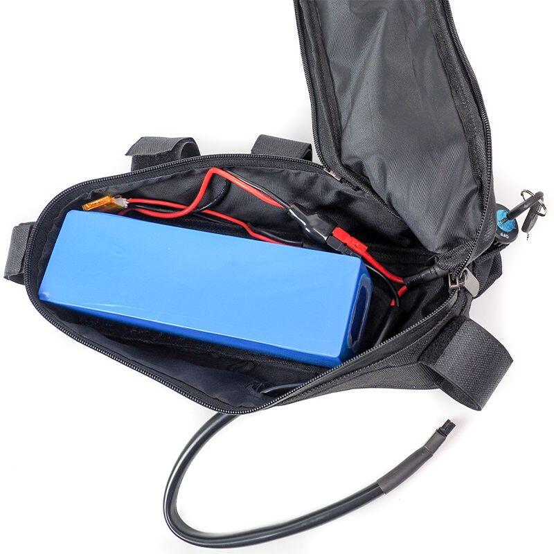 Sacoche de cadre rectangulaire 3L pour batterie de vélo électrique 14Ah max – Ét 2/7