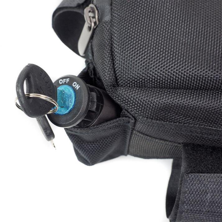 Sacoche de cadre rectangulaire 3L pour batterie de vélo électrique 14Ah max – Ét 6/7