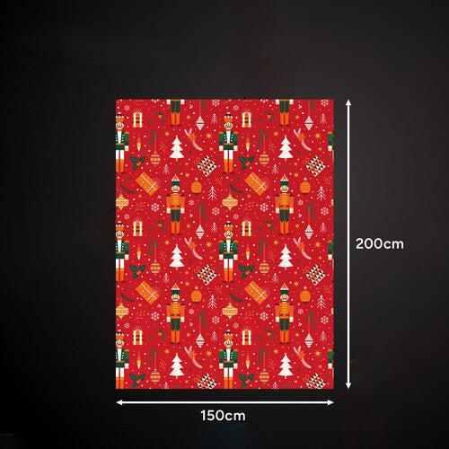 Patura pufoasa, 150x200 cm, model Spargatorul de nuci, poliester