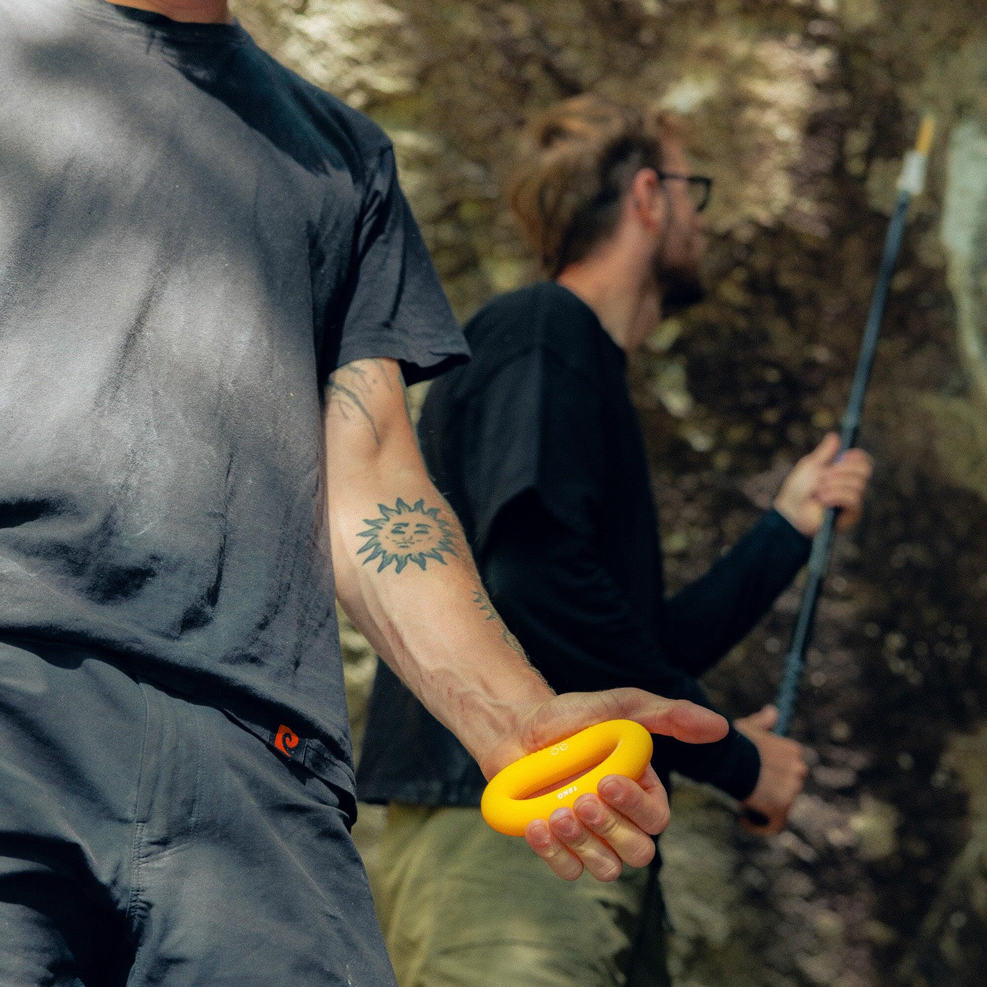Climbing Ring – Trainingsring fürs Klettern - Yellow 2/4