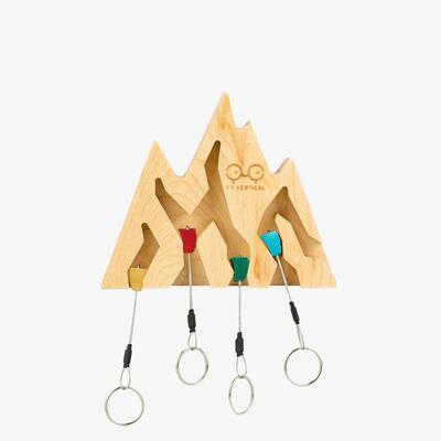 Portachiavi a parete Key Holder Mountain – decor arrampicata legno acero