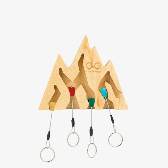 Portachiavi a parete Key Holder Mountain – decor arrampicata legno acero