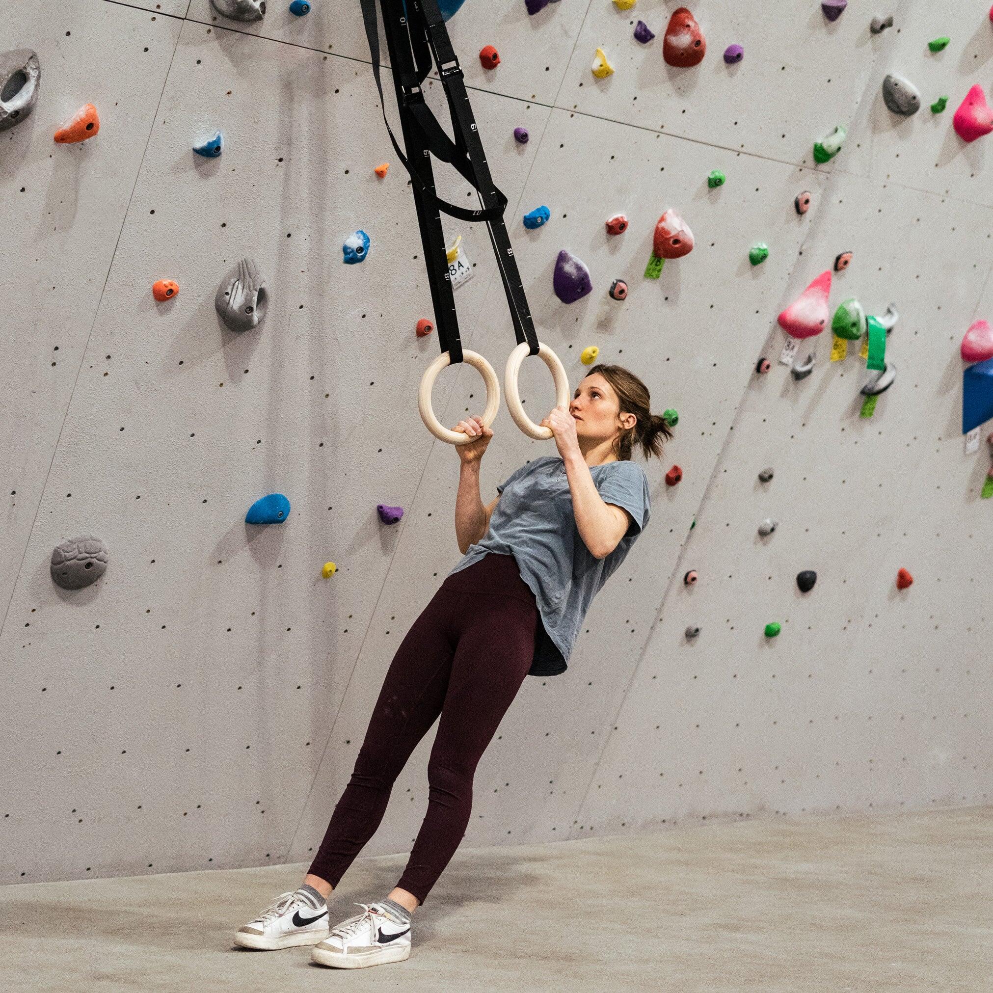 Anneaux de renforcement Gym Rings – Entraînement escalade 4/7