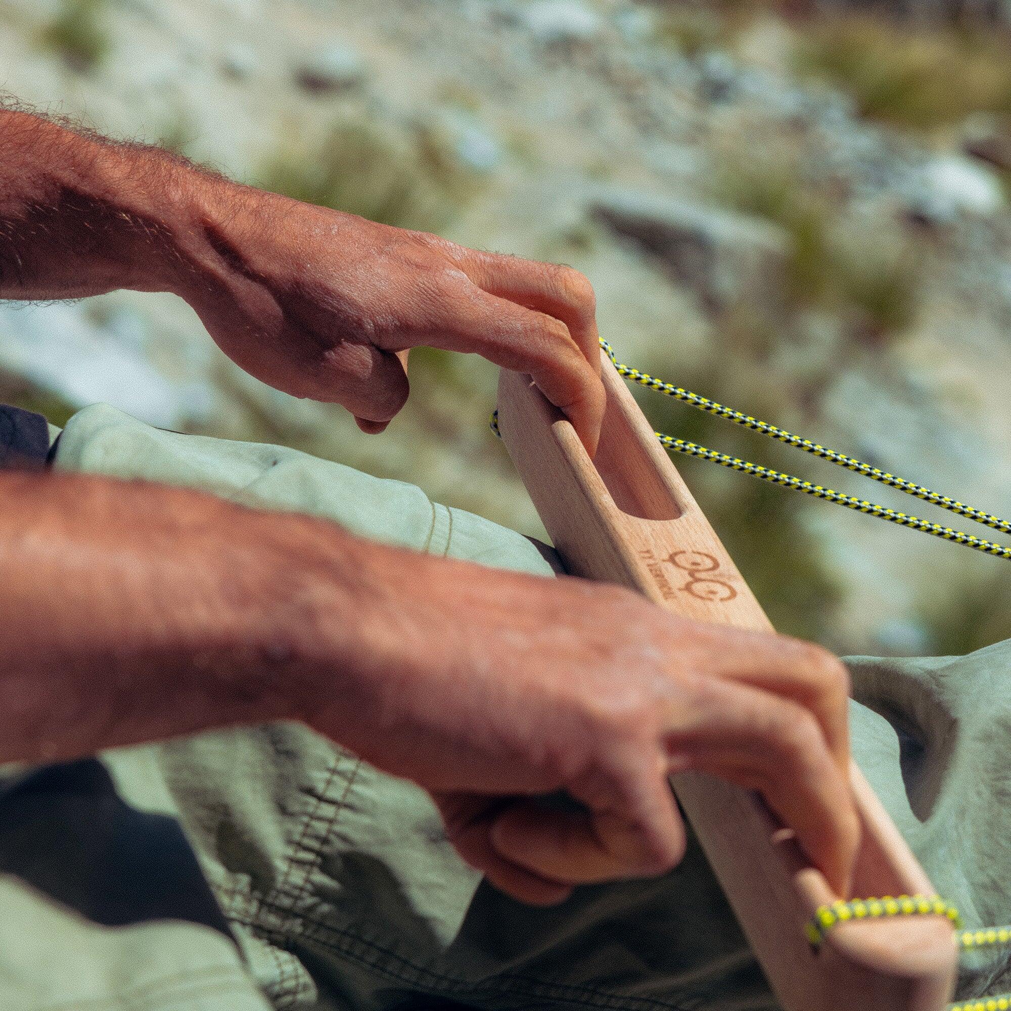 Klettertrainingsboard La Baguette – für mobile Kletterer 6/8