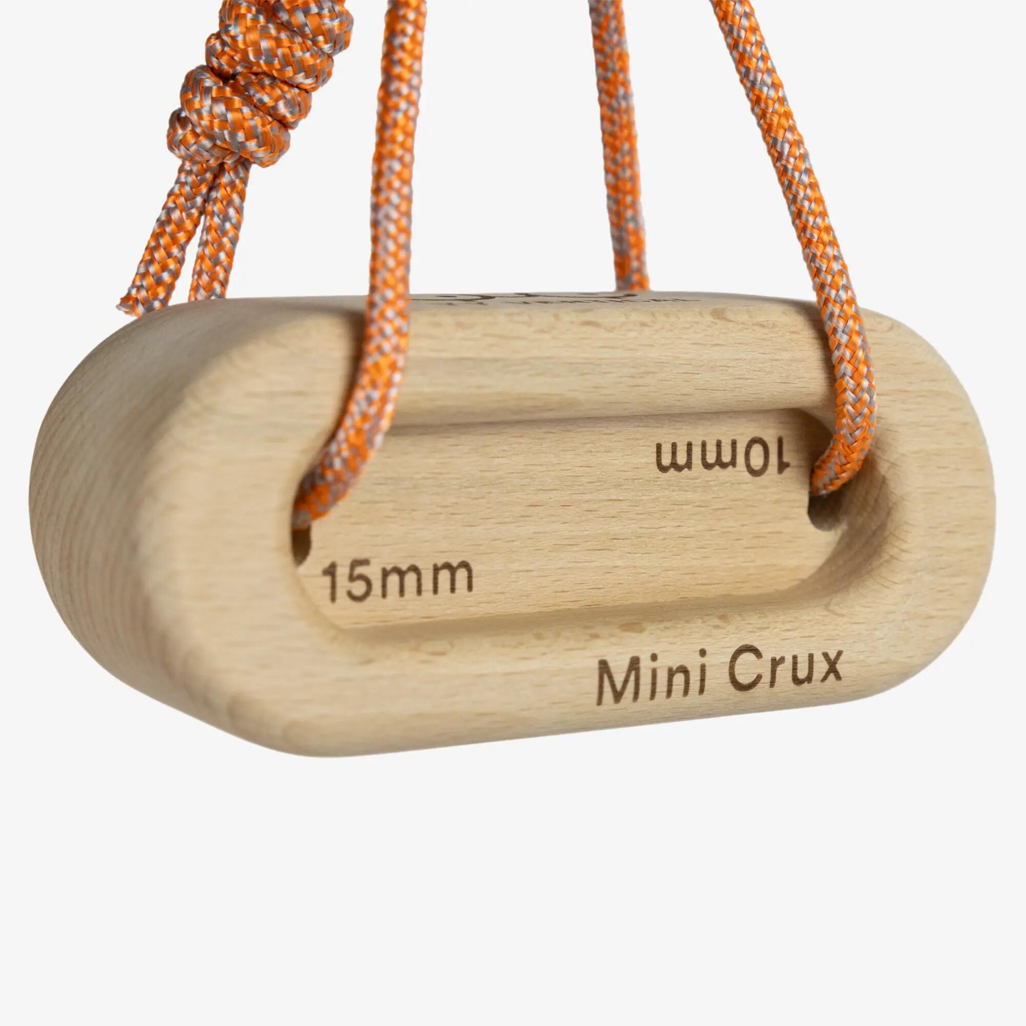 Mini Crux – Agrès d’entraînement d'escalade pour les doigts en bois de hêtre 4/7
