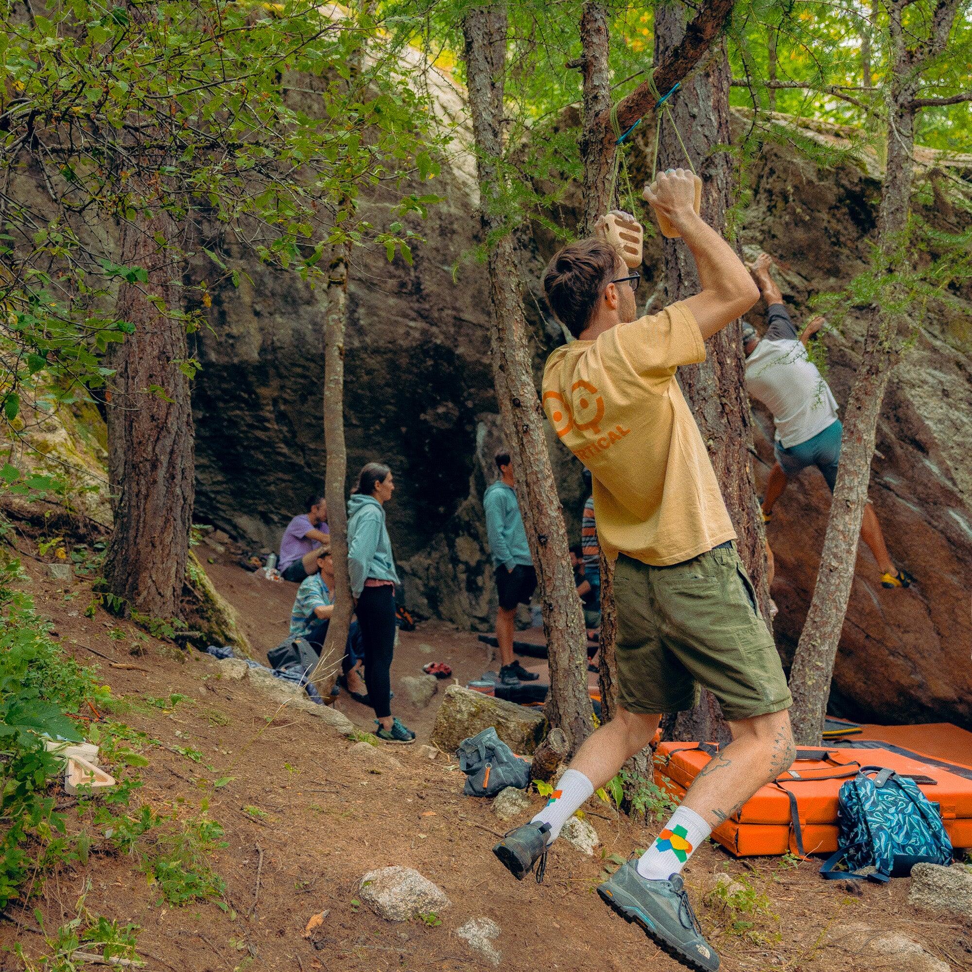 Rocky – Agrès nomade 5 prises pour échauffement et entraînement 6/8