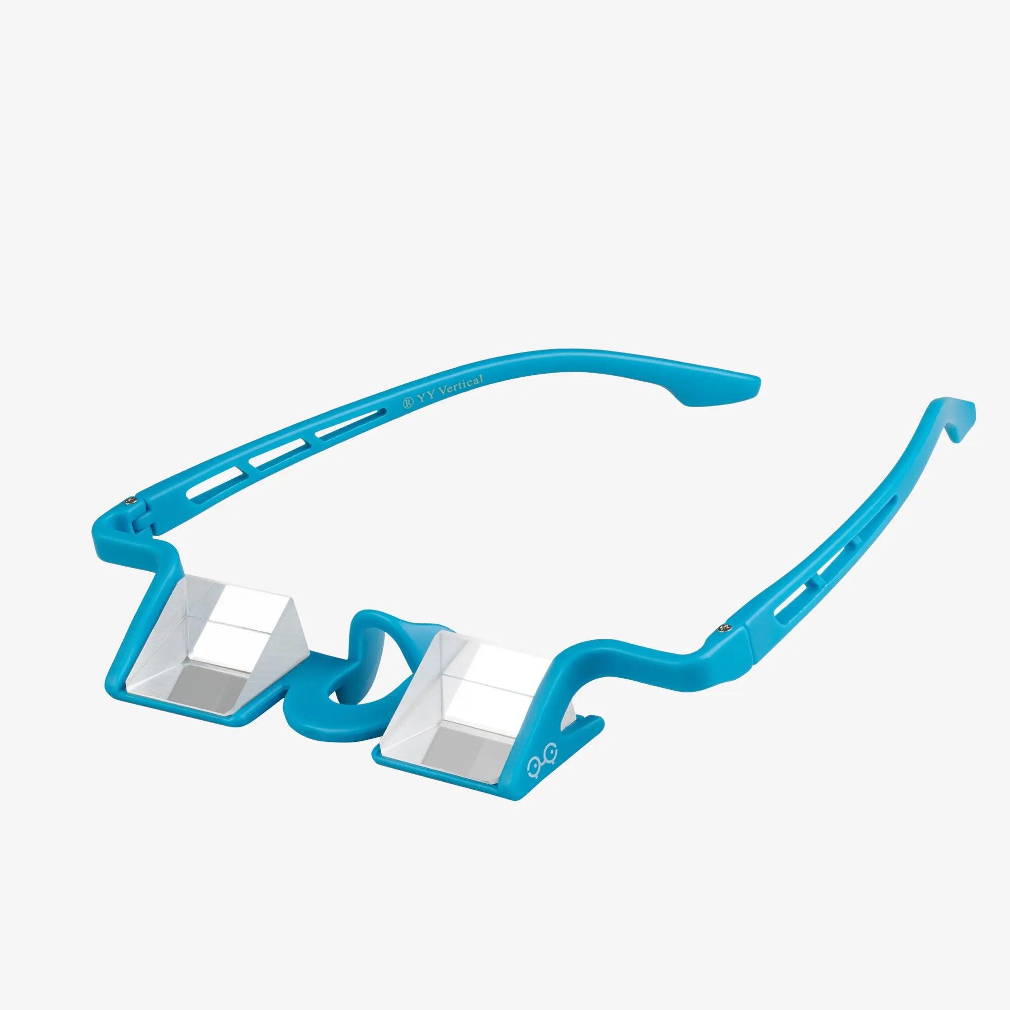 Yy Vertical - Lunettes D’assurage Plasfun Evo – Vision Élargie & Confort Cervical - Blue - Lunette D'Assurage - Bleu - Taille Unique - Decathlon